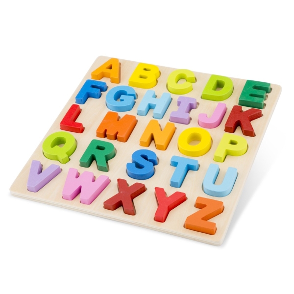 Neu Classic Toys Alphabet Puzzle GroBbuchstaben Aanbieding bei PLUSTOYS